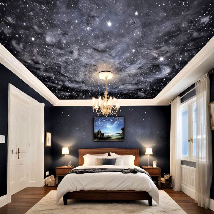 starry night ceiling for bedroom