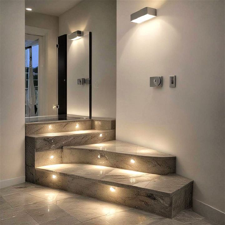step lights for bathroom
