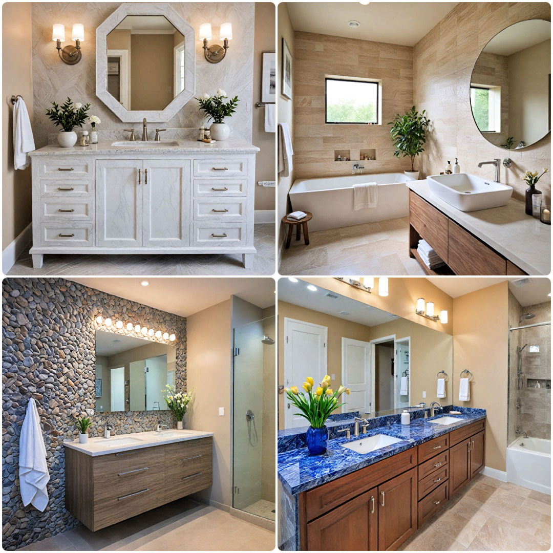 20 Stone Bathroom Ideas for A Touch of Luxury