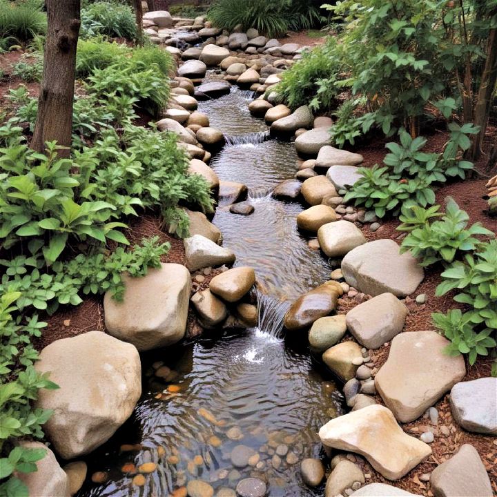 stream for engaging landscape