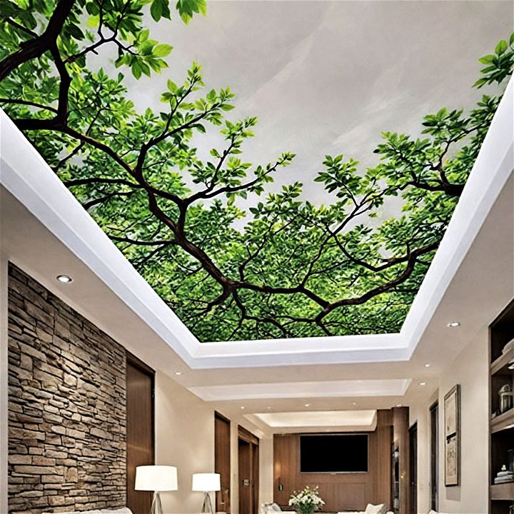 stretch ceiling for a modern and sleek look