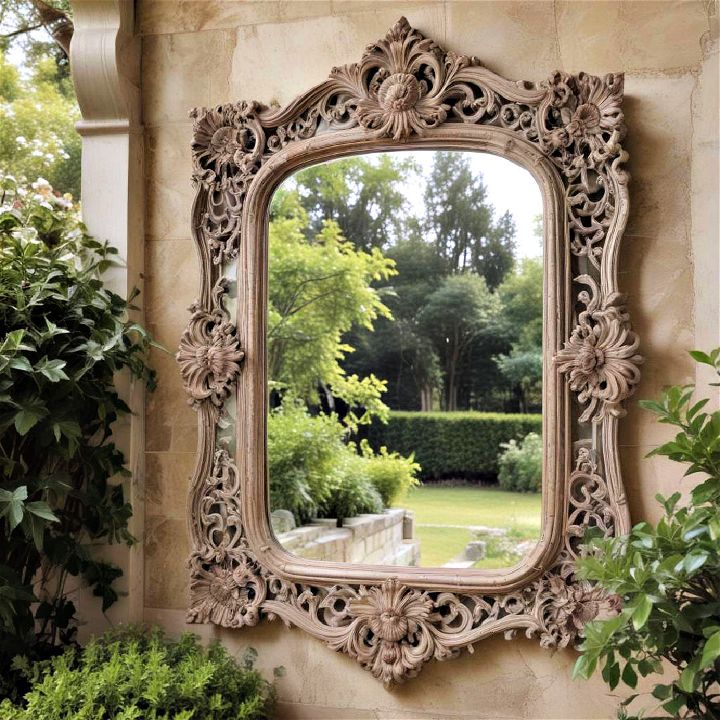 stunning vintage ornate mirrors