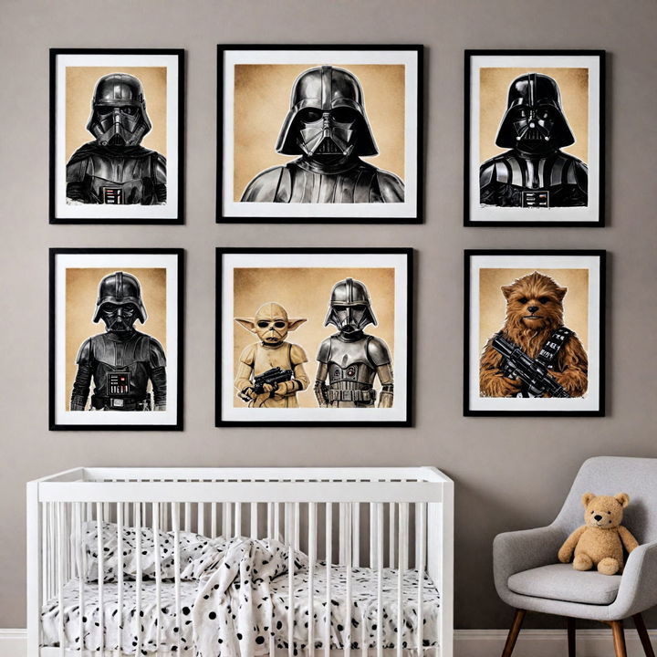 stylish and stunning star wars art prints