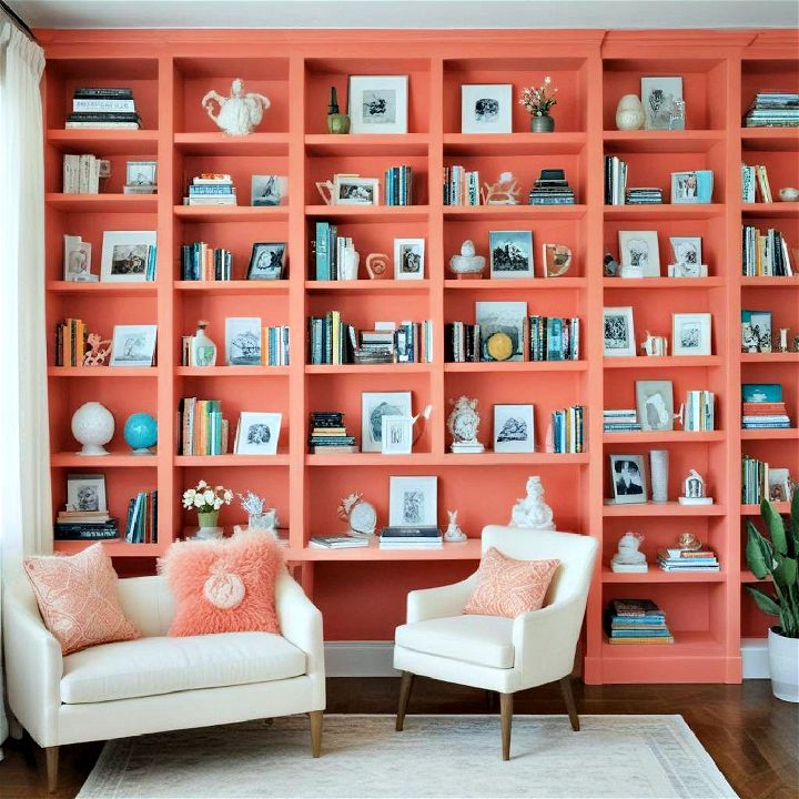 stylish bookshelves for bedroom