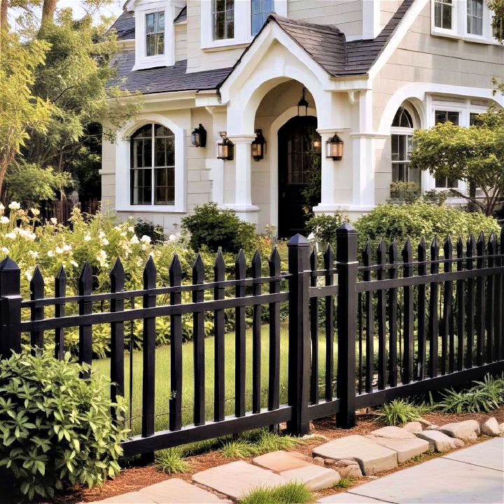 stylish decorative fence