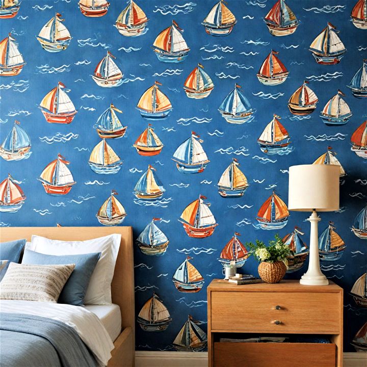 stylish maritime themed wallpapers