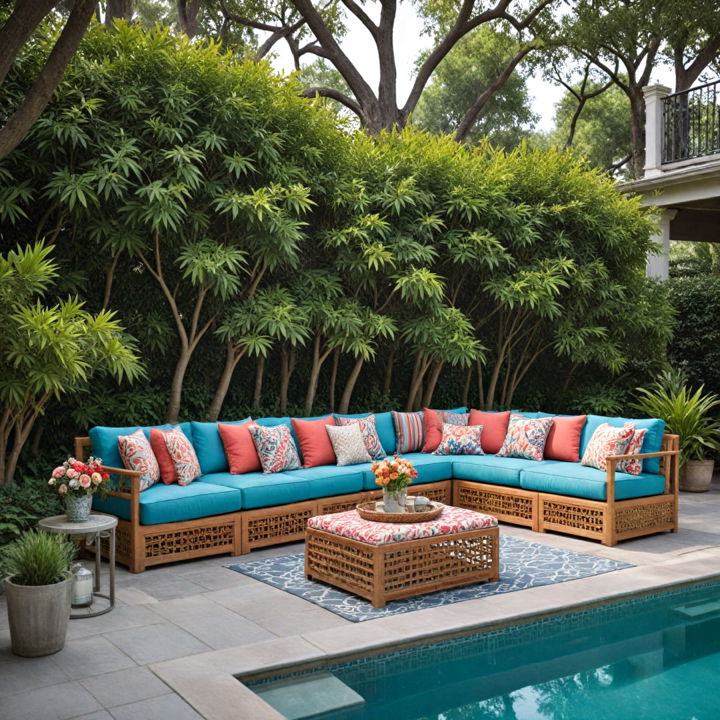 stylish outdoor furniture for pool decor