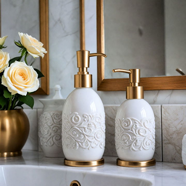 stylish soap dispenser for bathroom decor