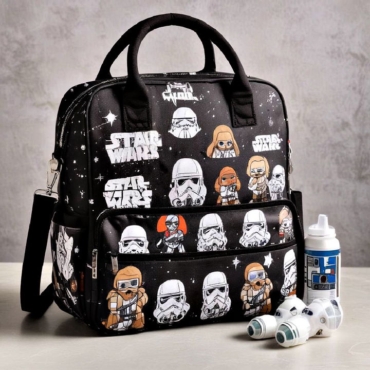 stylish star wars diaper bag