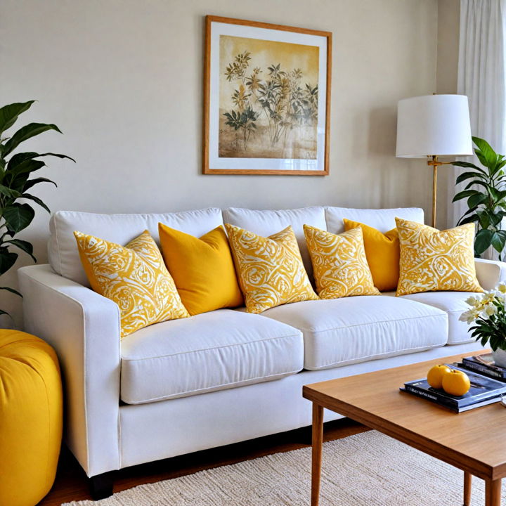 sunny throw pillows