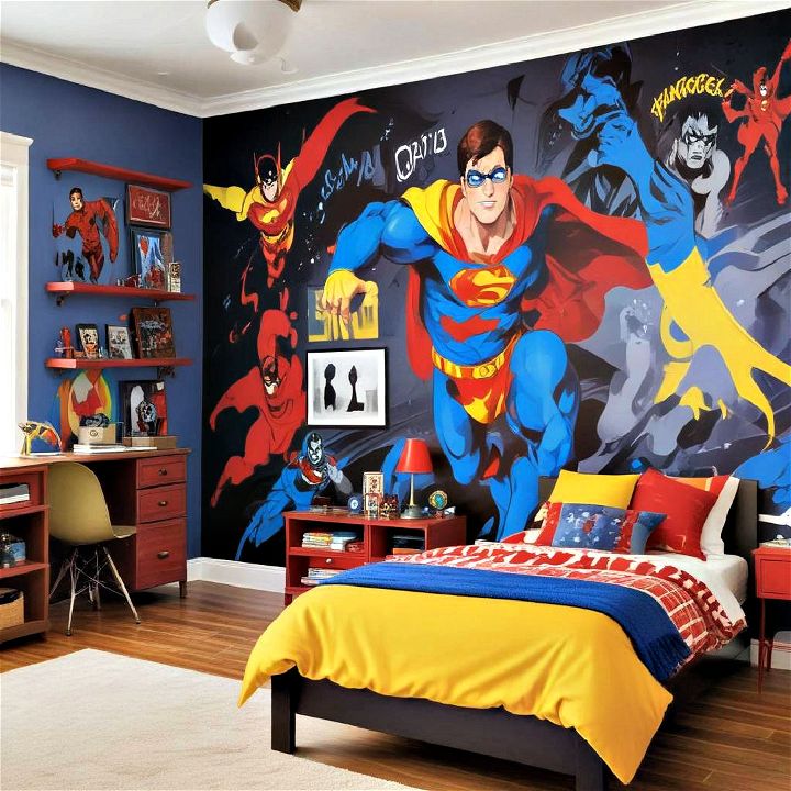 superhero hideout for boys room