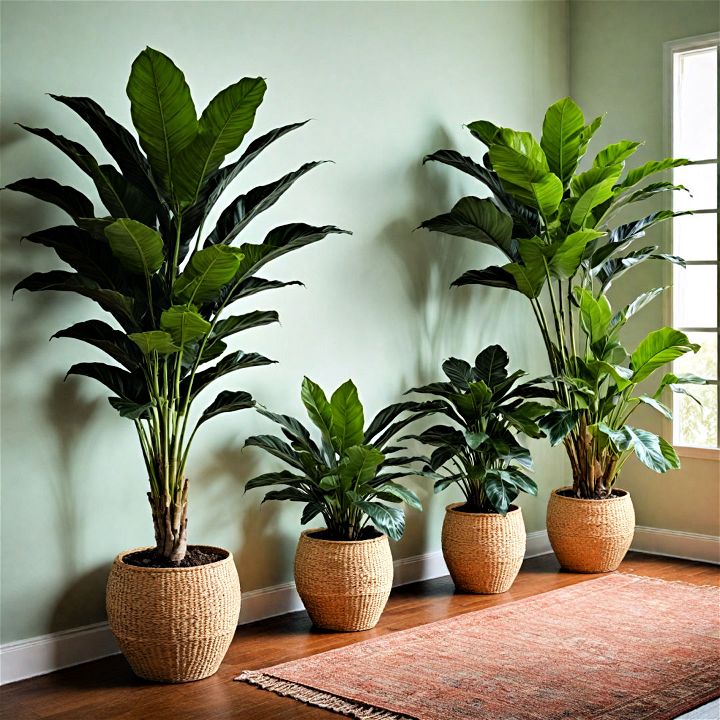 tall plants to improve air quality