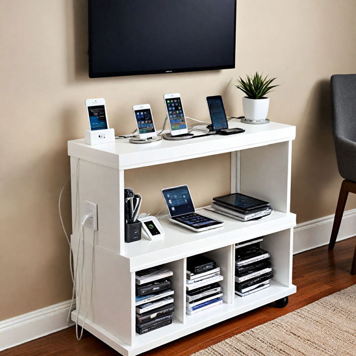 tech charging station for your media room