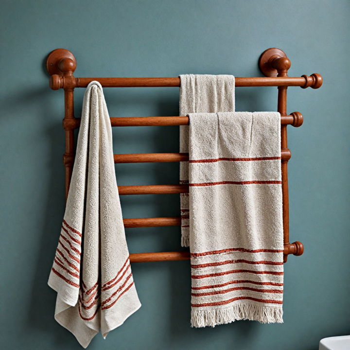terracotta towel rack for bathroom