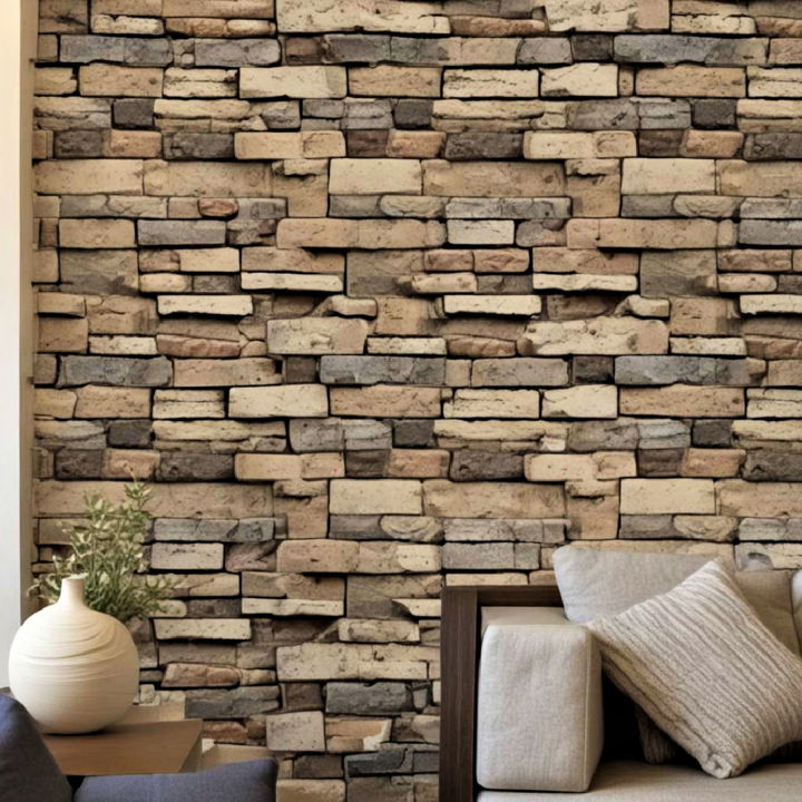 textured 3d brick wallpaper