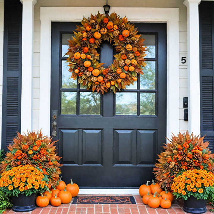 thanksgiving door wreath