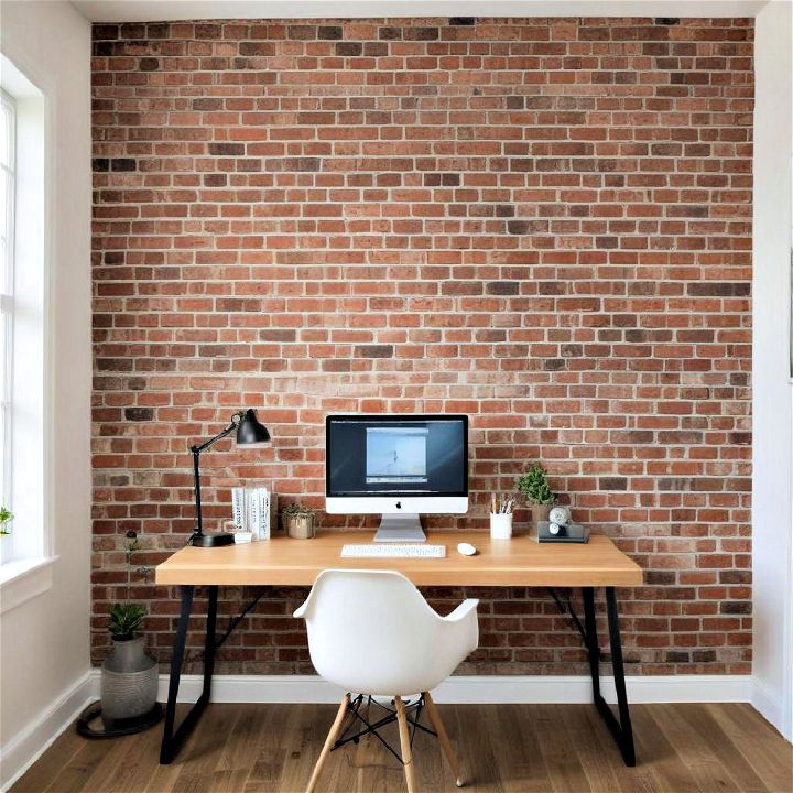 thin brick accent wall design