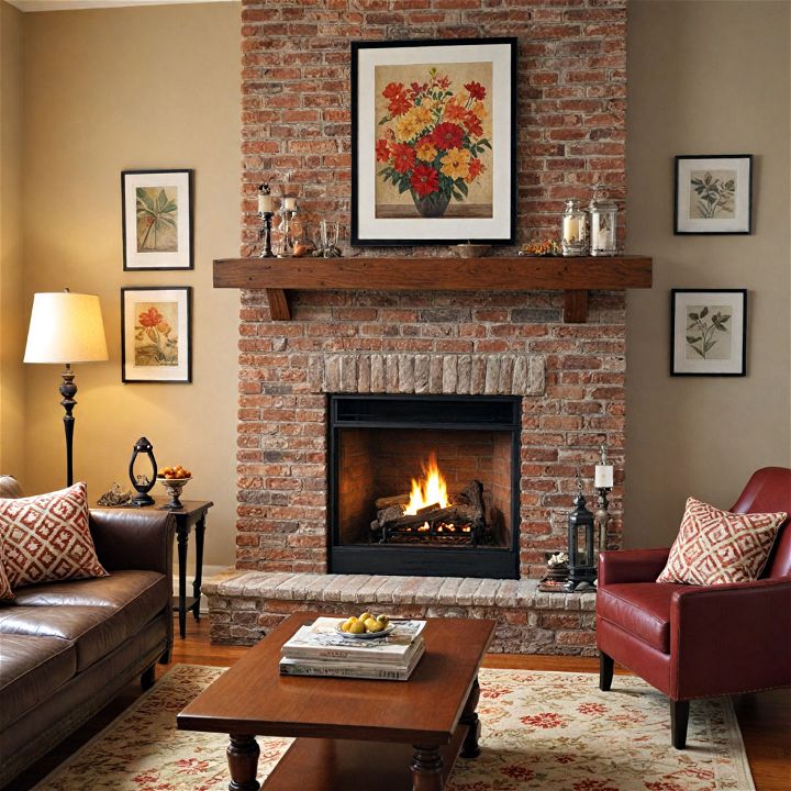 timeless and classic brick veneer wall