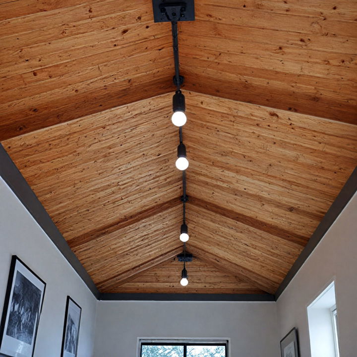 track lighting for vaulted ceiling