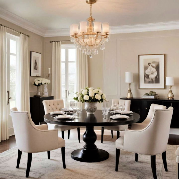 traditional contemporary dining rooms