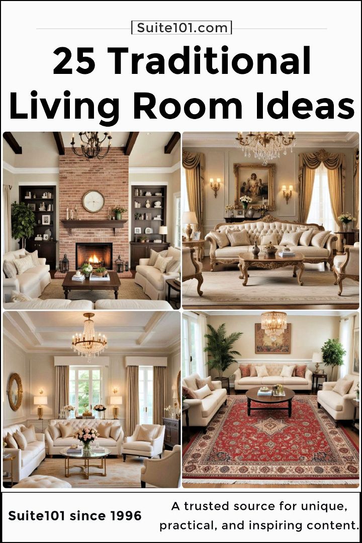 traditional living room ideas to copy