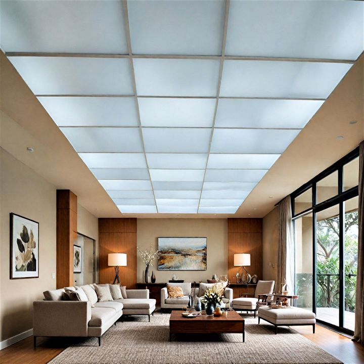 translucent panel ceiling