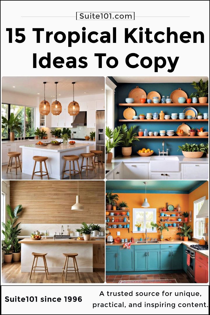 tropical kitchen ideas to copy