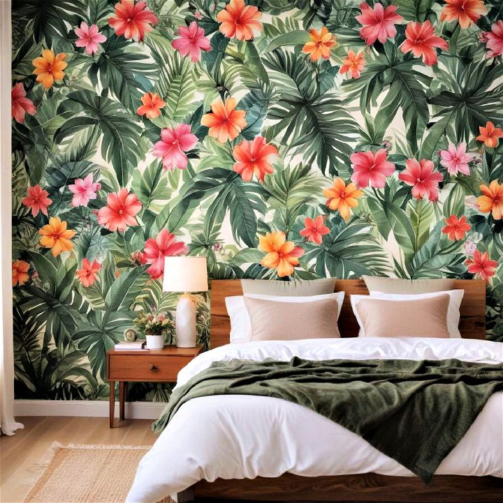 tropical prints wallpaper