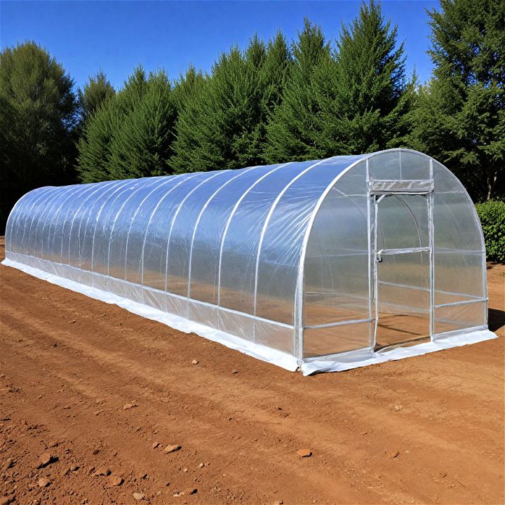 tunnel greenhouse to simplify your gardening