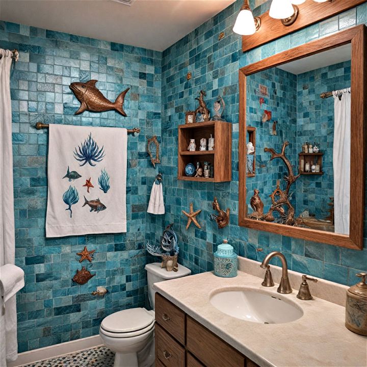 underwater world theme boy bathroom