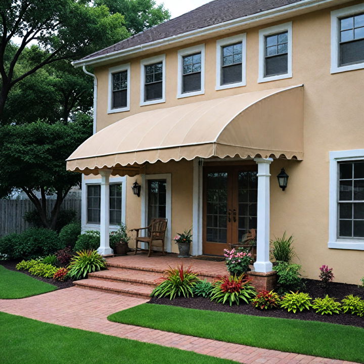 unique and stylish dome awning