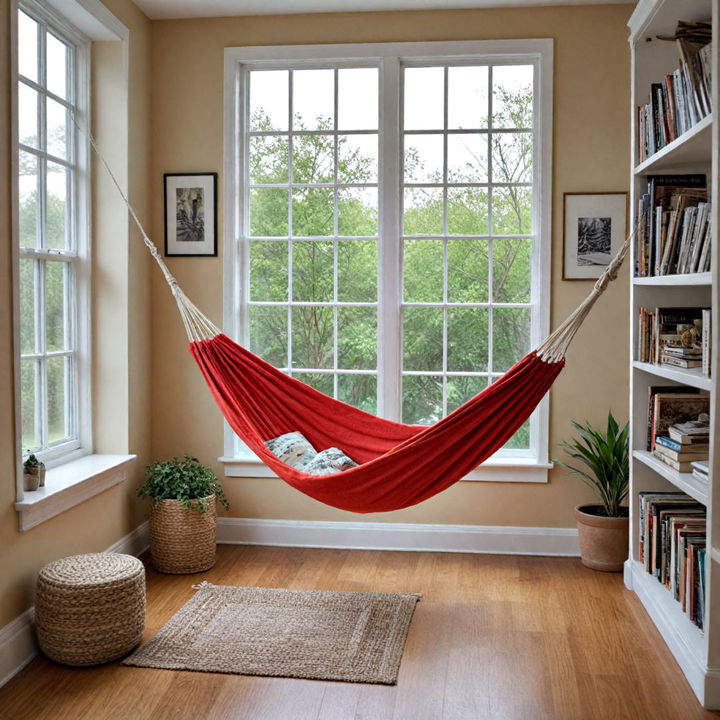 unique indoor hammock