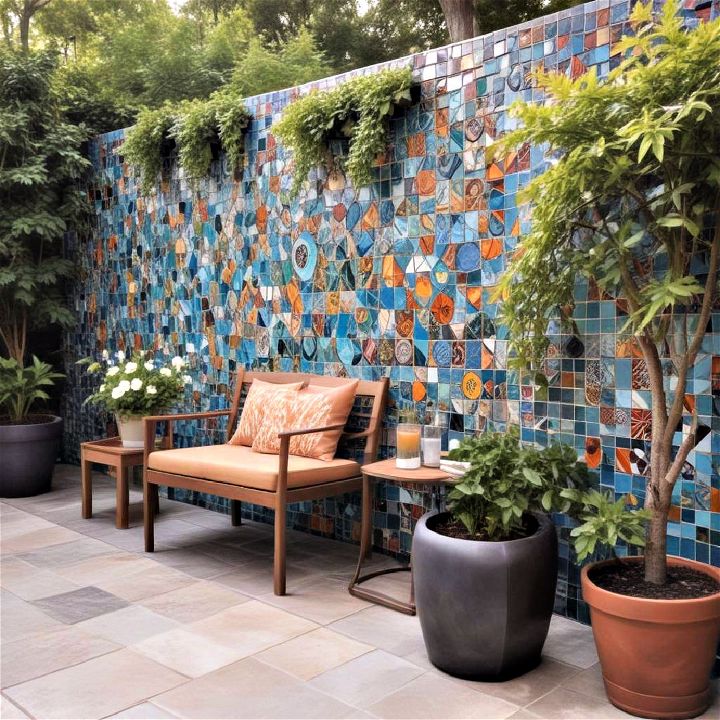 unique mosaic tiles design