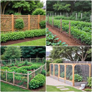 vegetable garden fence ideas
