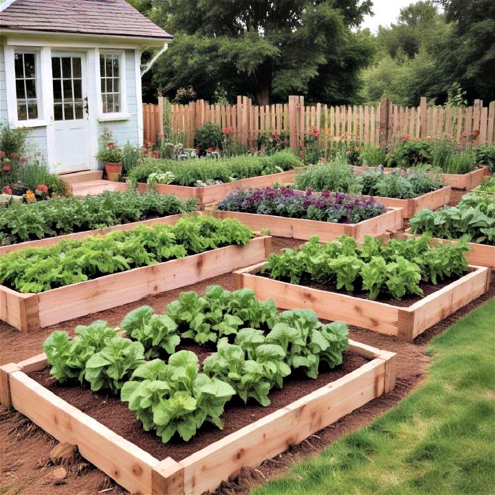 vegetable plots for garden