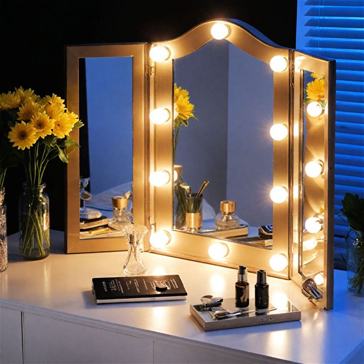 versatile folding mirror