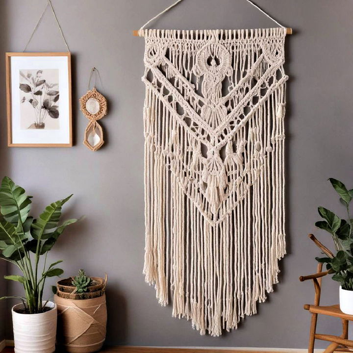 versatile macramé wall hangings