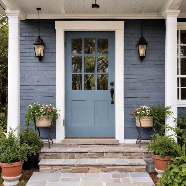 versatile slate blue porch paint