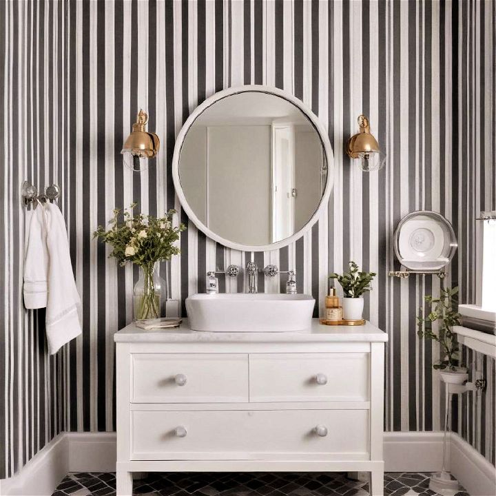 versatile striped wallpaper