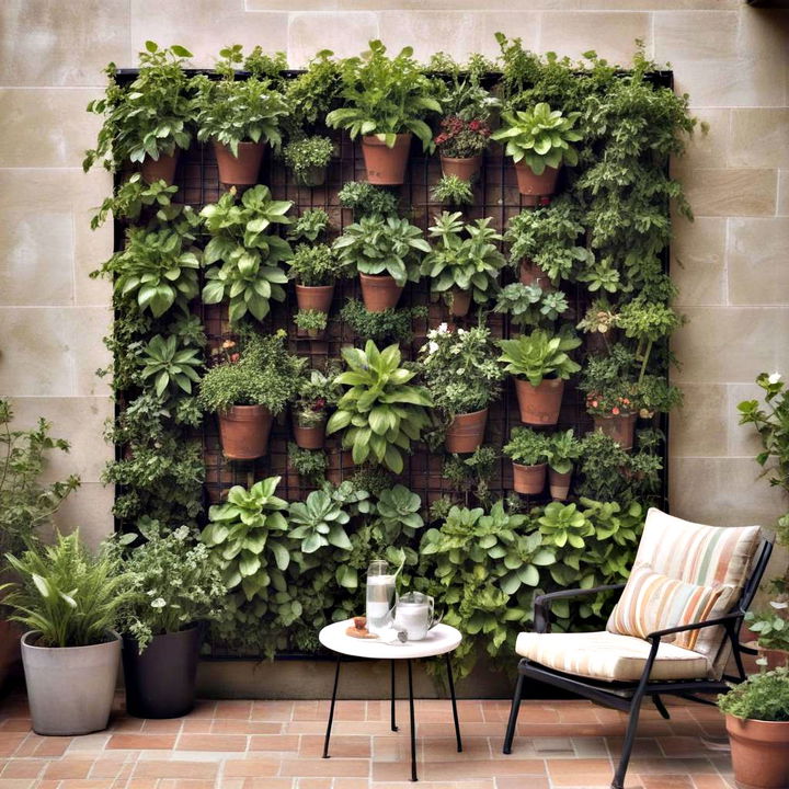 vertical garden flair