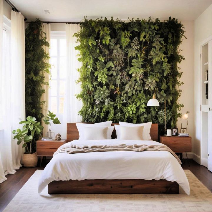 vertical gardens for bedroom wall painting