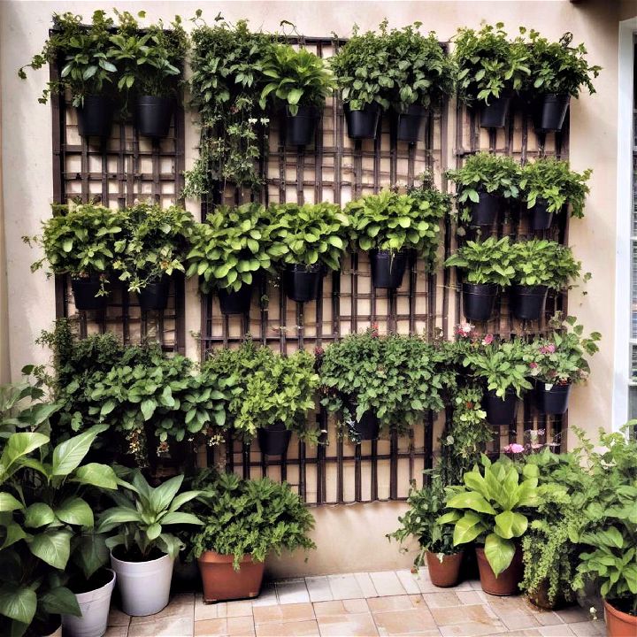 vertical gardens for smaller yard