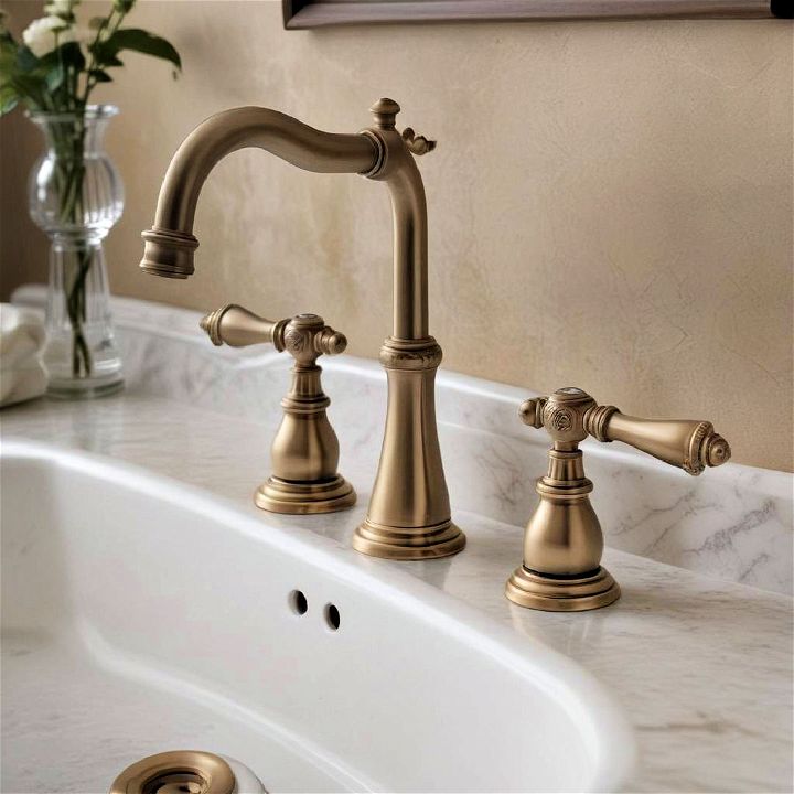 victorian faucets for traditional bathroom