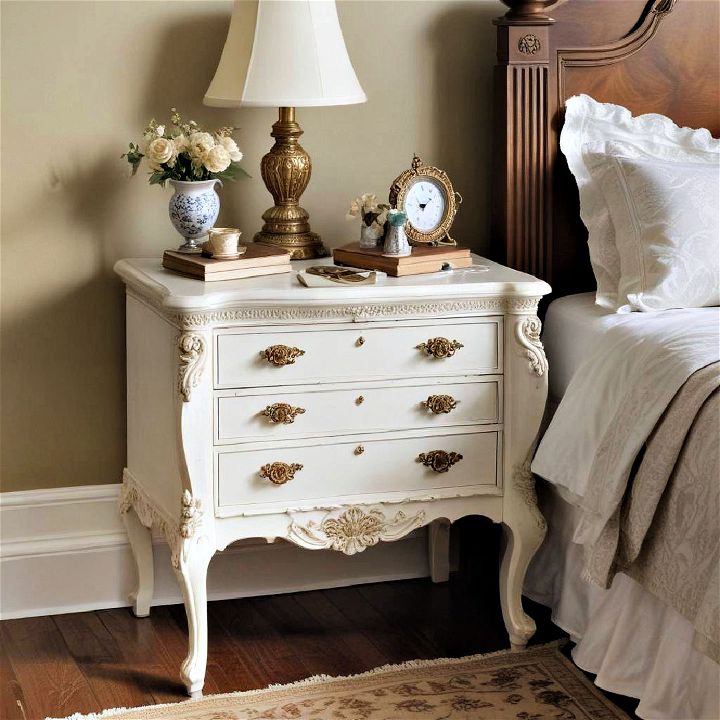 victorian style unique bedside tables