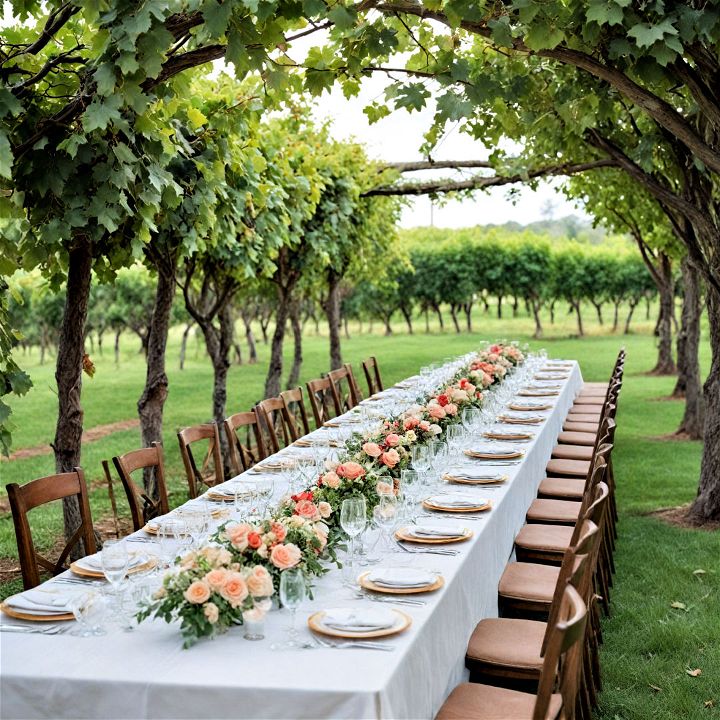 vineyard small wedding