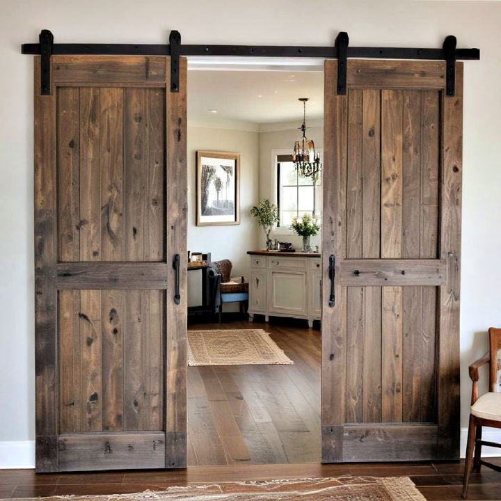 vintage barn door