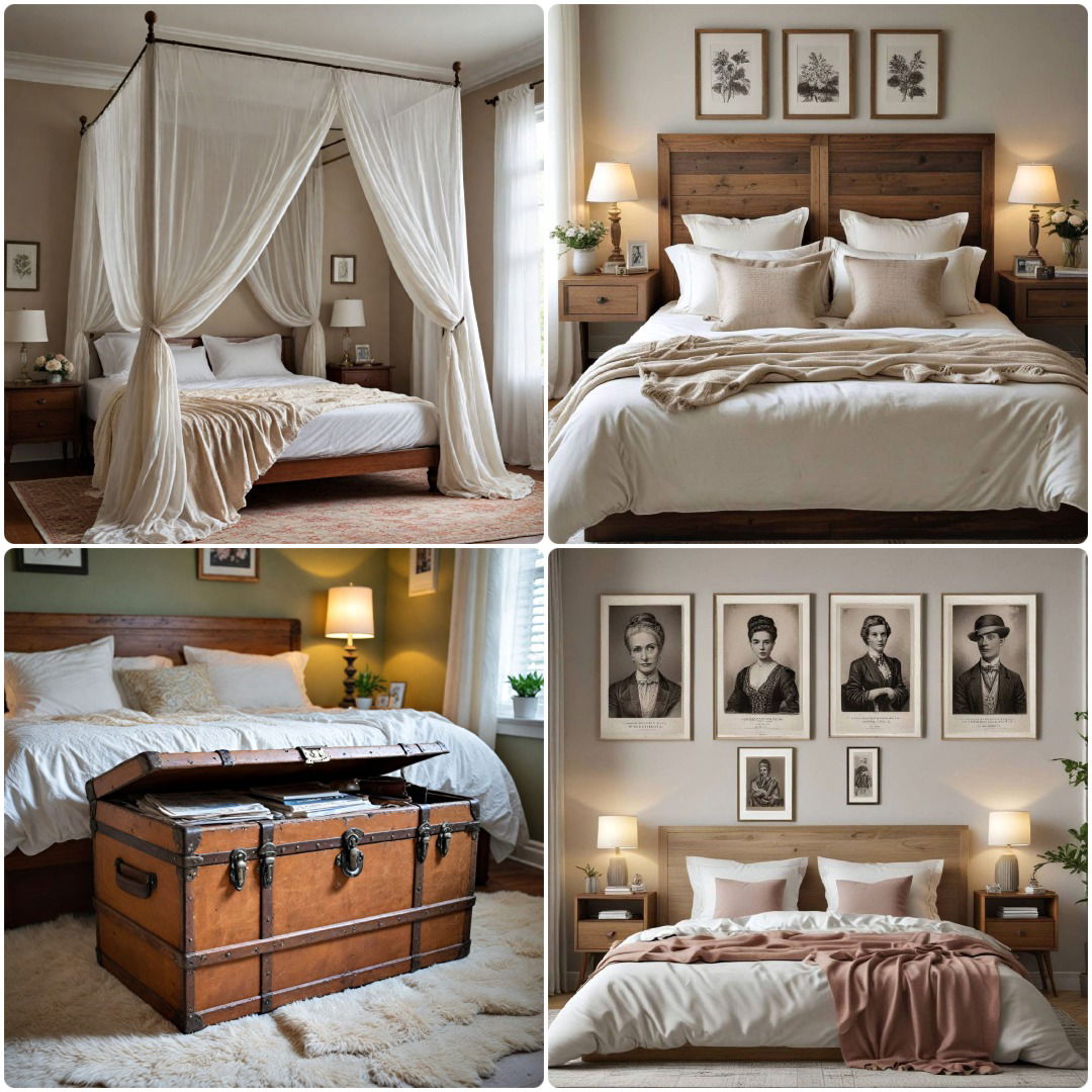 20 Vintage Bedroom Ideas To Find Your Perfect Style