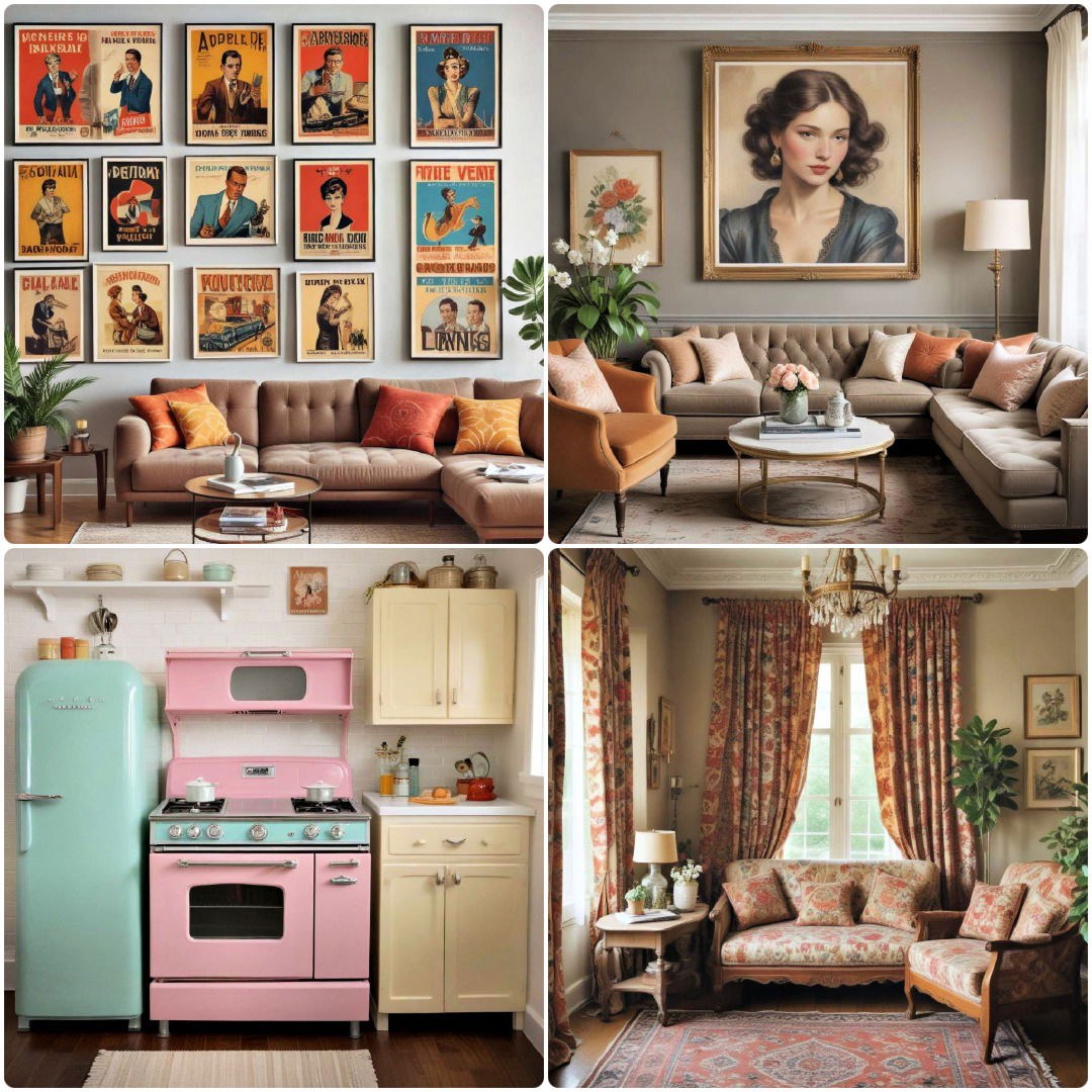 25 Vintage Decor Ideas for A Unique & Eclectic Home