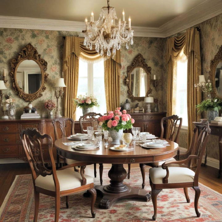 vintage dining rooms design