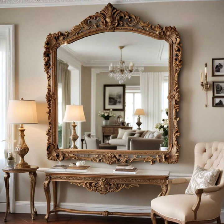 vintage mirror for decoration